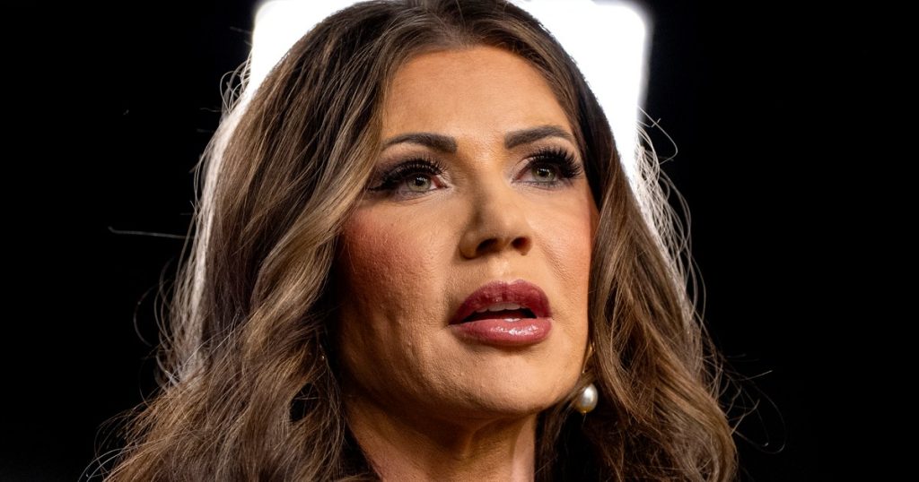 Kristi Noem Featured in Partisan Shutdown Video Set to Air in Airports