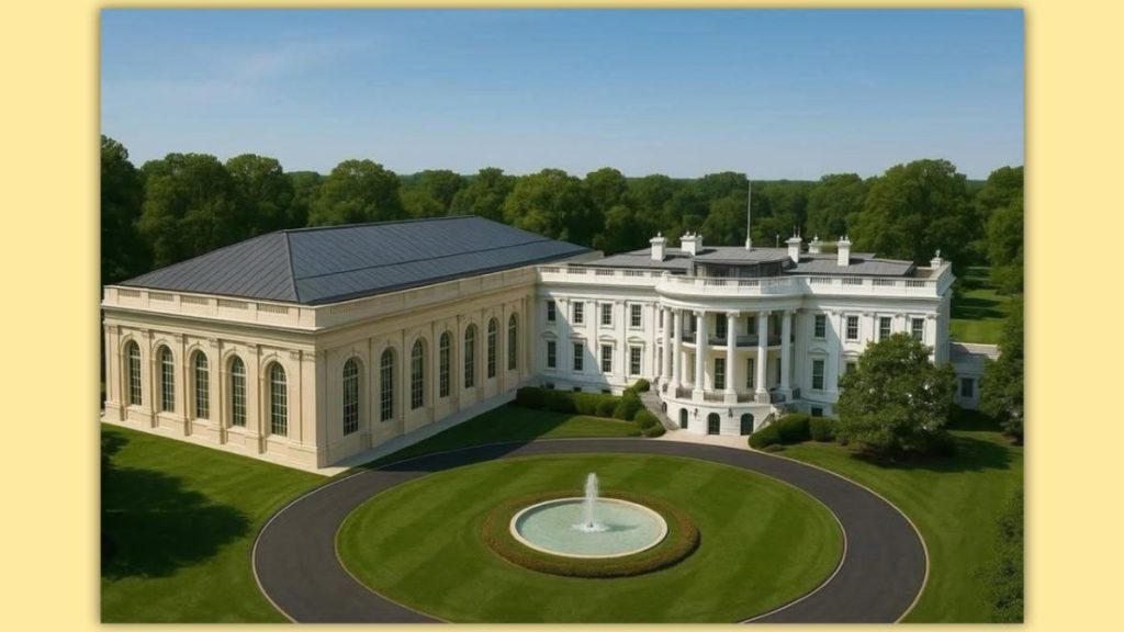 Trump’s White House Ballroom Plans Spark Speculation