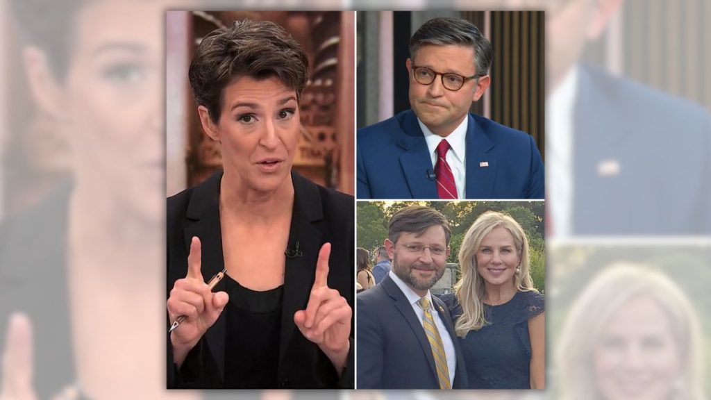 Rachel Maddow Segment Sparks Claims About Speaker Johnson’s Wife’s LLC: Fact Check