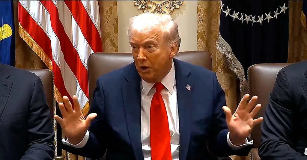 Trump’s 4-Minute Vaccine Statement at Cabinet Meeting Examined for Accuracy