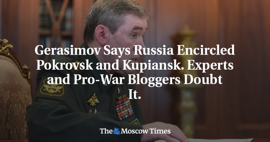 Russia Claims Encirclement of Pokrovsk and Kupiansk; Experts Skeptical