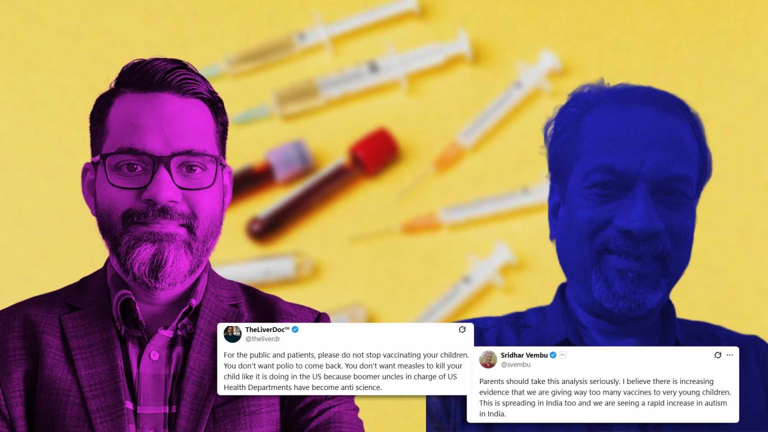 Doctors Challenge ZOHO Cofounder Sridhar Vembu’s Vaccine Claims on X, Calling Remarks ‘Health Illiterate’