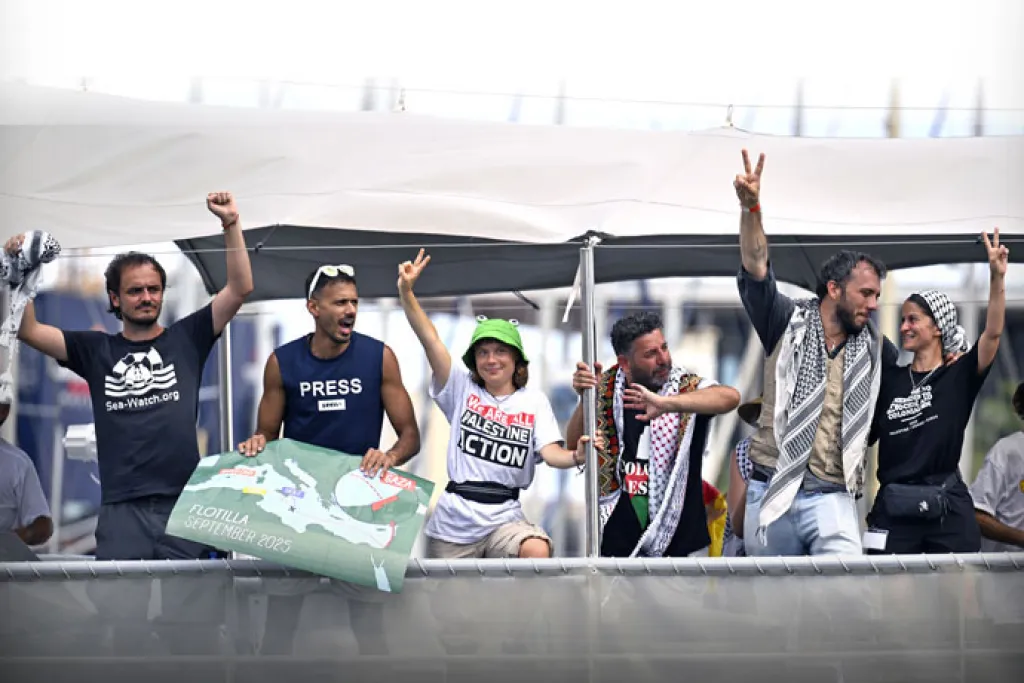 International Activists on Gaza Aid Flotilla Accused of Spreading Antisemitic Content