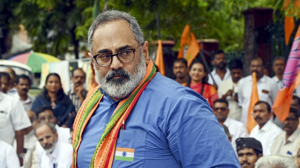 Kerala Government’s Claims of Eliminating Extreme Poverty Challenged by Rajeev Chandrasekhar