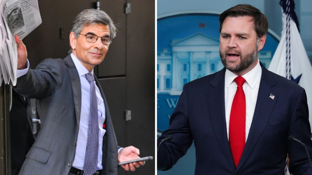 George Stephanopoulos Interrupts JD Vance During ‘This Week’ Interview