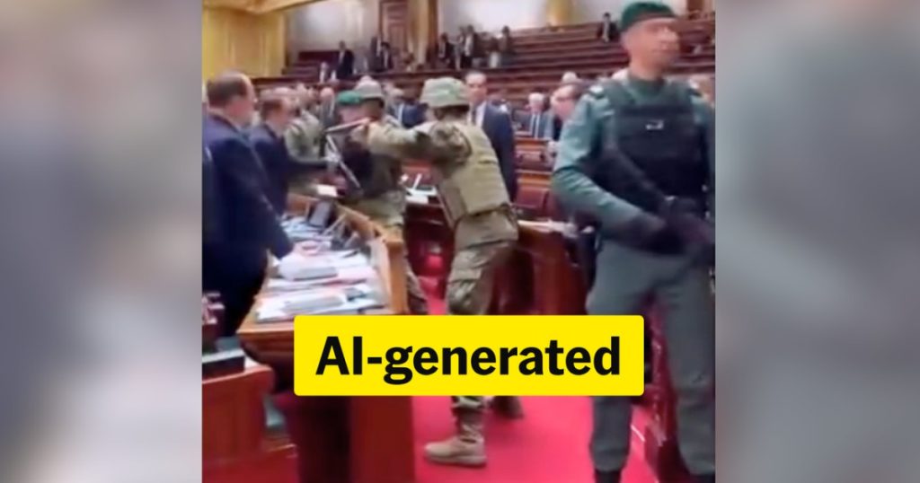 Spanish Coup Video Revealed as AI-Generated Hoax