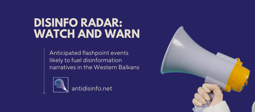 Potential Flashpoints for Disinformation in Western Balkans Forecast for November 2025