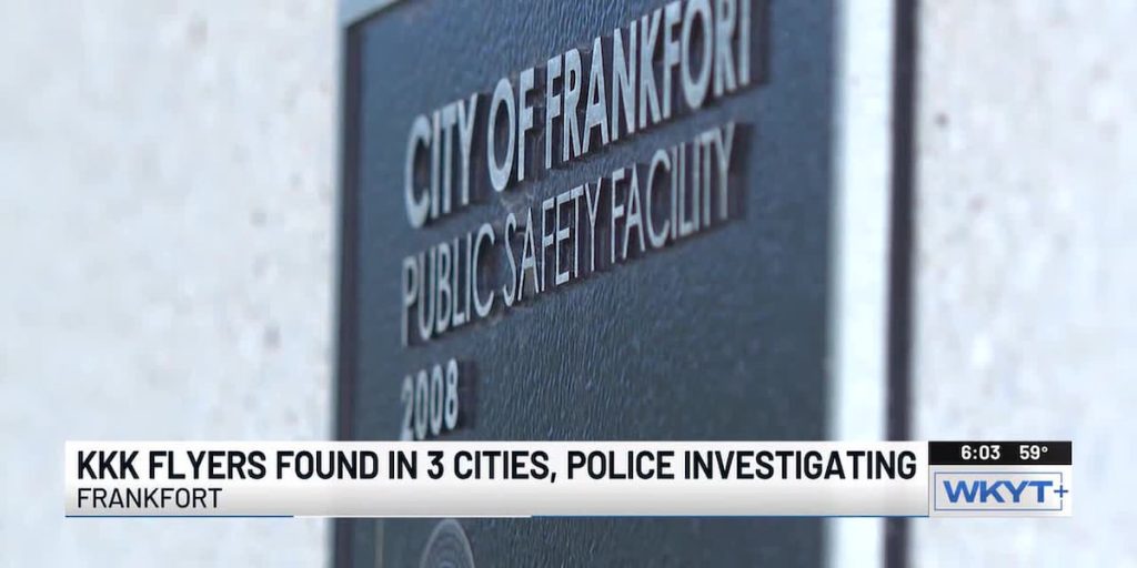 KKK Propaganda Under Investigation After Being Found in Kentucky’s Capital