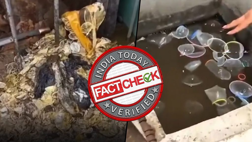 Fact Check: Claims of Used Condoms in Delhi Girls’ Hostel Drain Proven False