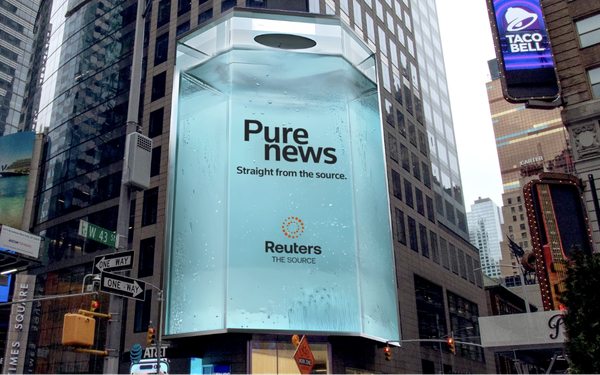 Reuters Positioned as ‘Pure News’ in Era of Misinformation