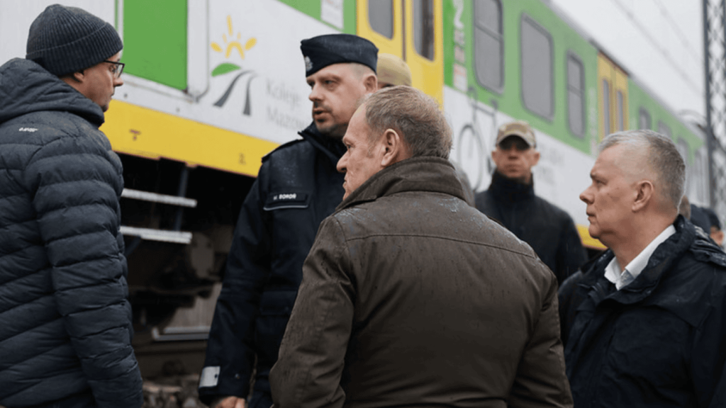 Russian Disinformation Spreads Following Polish Railway Line Sabotage