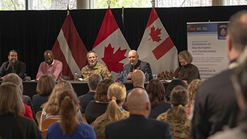 Defence Team Hosts Conference on Building Resilience Against Misinformation