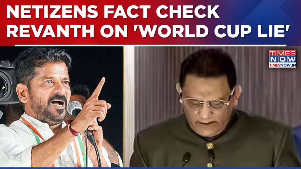 Revanth Reddy Faces Backlash After Crediting Azharuddin for World Cup Victory