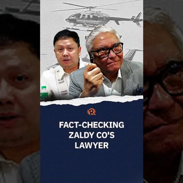 Rappler: Attorney Ruy Rondain Represents Zaldy Co in Legal Proceedings
