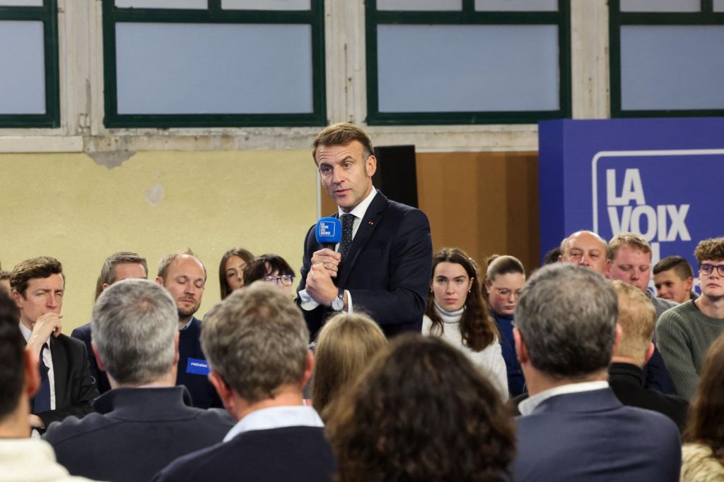 Macron Partners with Regional Newspapers to Combat Social Media Misinformation
