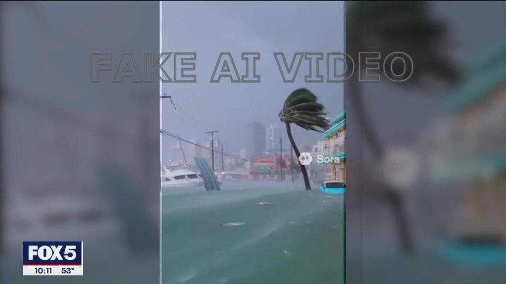 AI-Generated Fake Videos of Hurricane Melissa Spread on Social Media