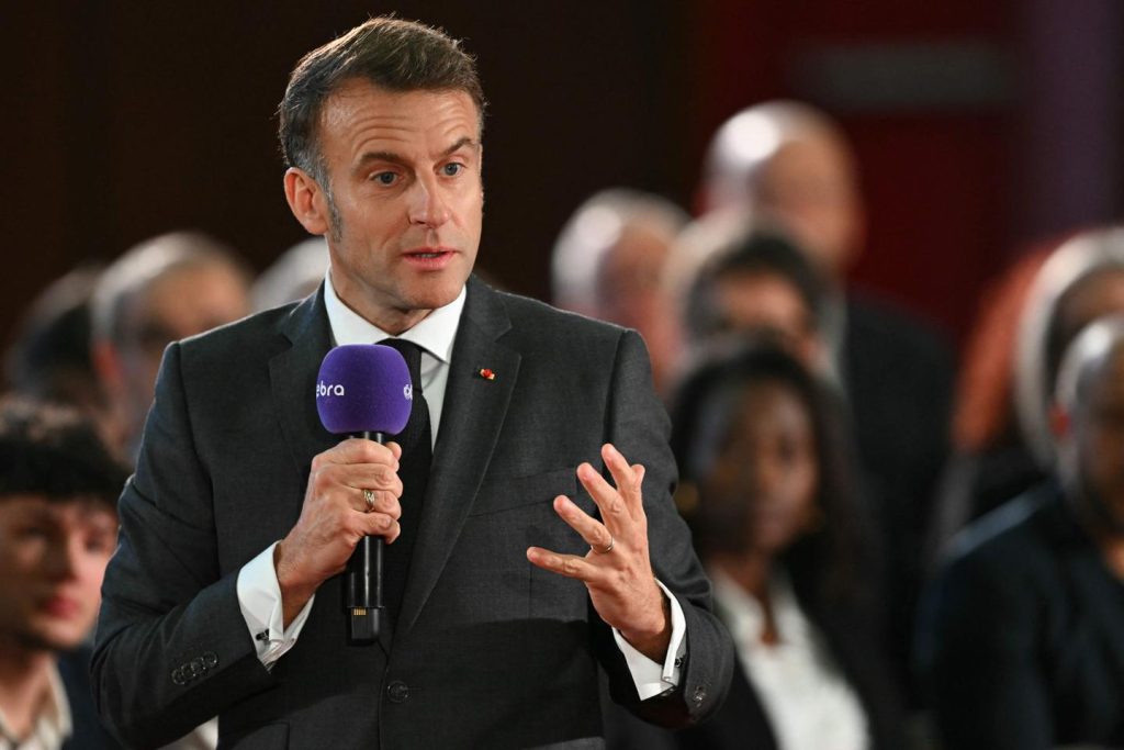 Macron Calls for New Laws to Combat Online Misinformation