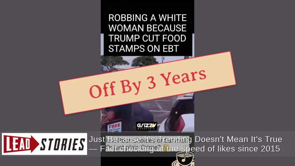 Video Falsely Claimed to Show Political Robbery Actually Depicts 2022 Incident