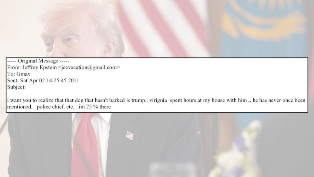 Fact Check: Epstein Email Described Trump as ‘Dog That Hasn’t Barked,’ Claimed He ‘Spent Hours’ With Victim