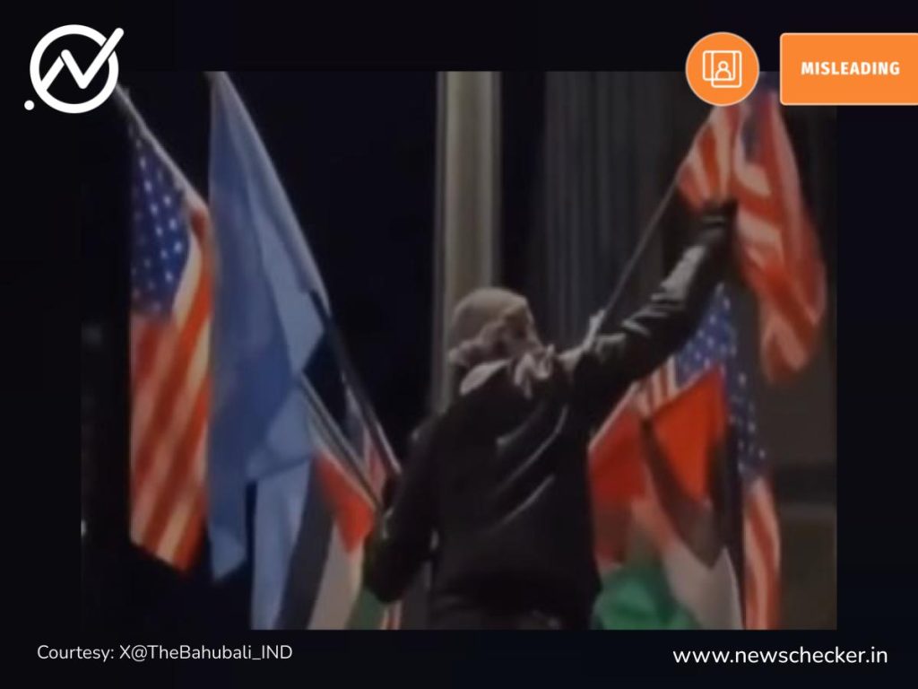 Old Video of Man Removing US Flag in New York Falsely Linked to Zohran Mamdani’s Election