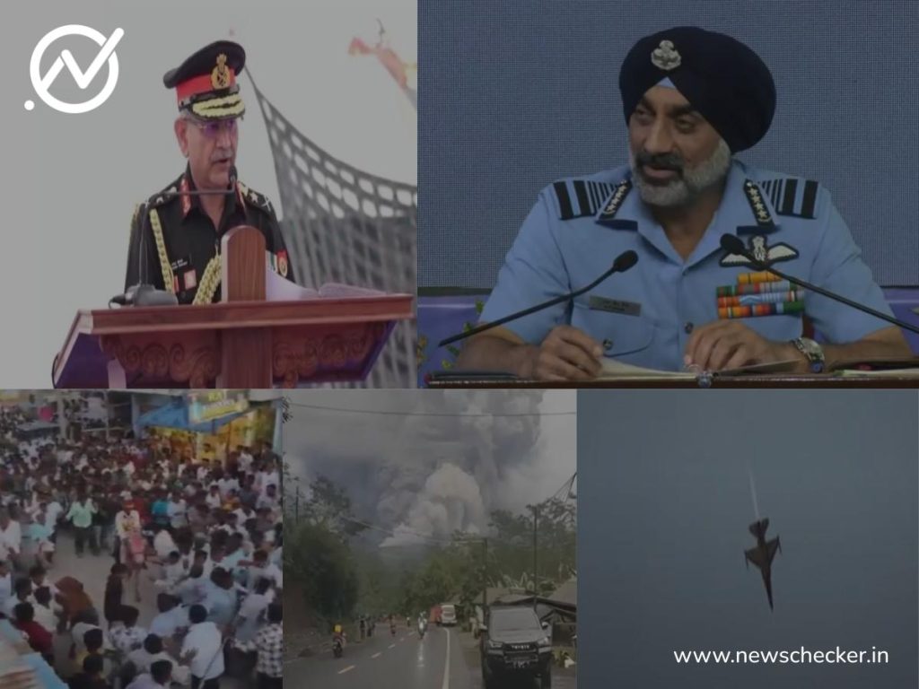 False Claims Surrounding Tejas Jet Crash and Misinformation About Army Chief Debunked