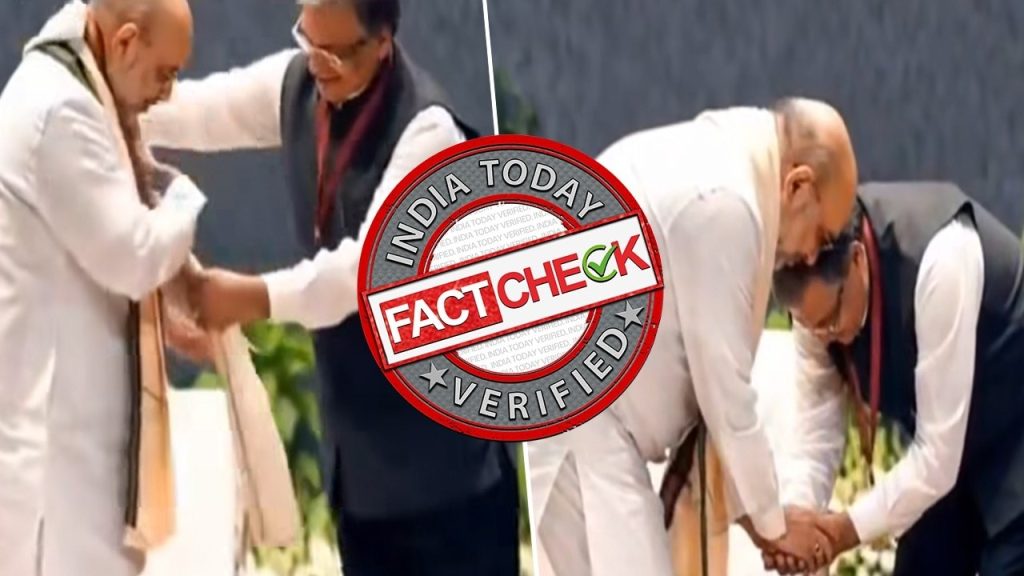 Fact Check: Video Showing Poll Panel Chief Gyanesh Kumar with Amit Shah Confirmed as AI-Generated