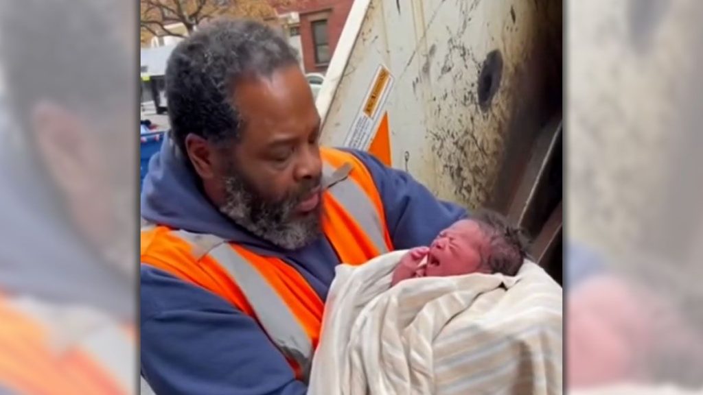 Fact Check: Viral Video of Sanitation Worker Saving Baby Identified as AI-Generated