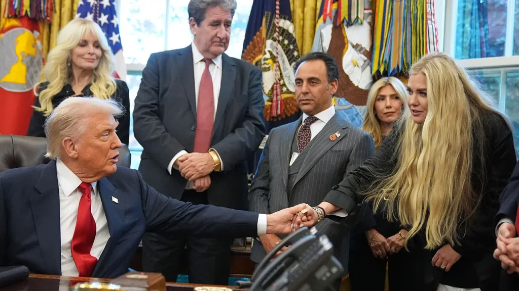 Erika Kirk Attends White House Ceremony for New US Ambassador to India