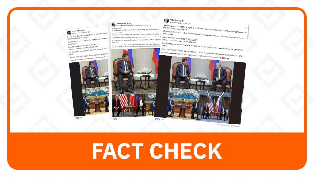 Marcos Conducts Bilateral Meetings at APEC Summit