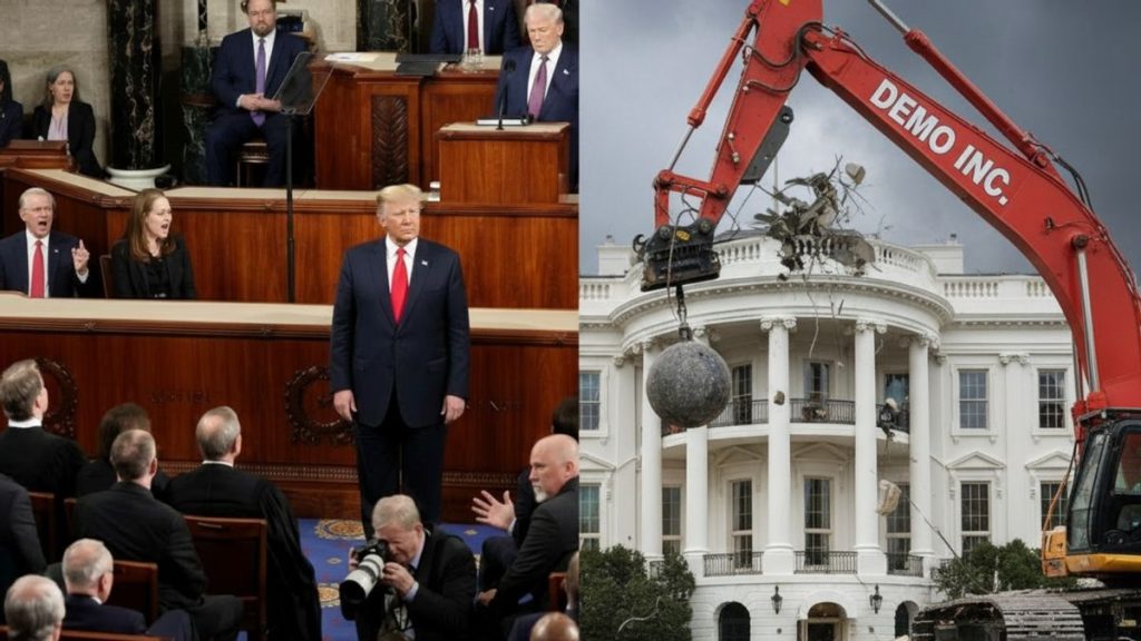 Fact Check: Examining Claims That Congress Withheld Taxpayer Funds Until Trump Paid East Wing Demolition Company