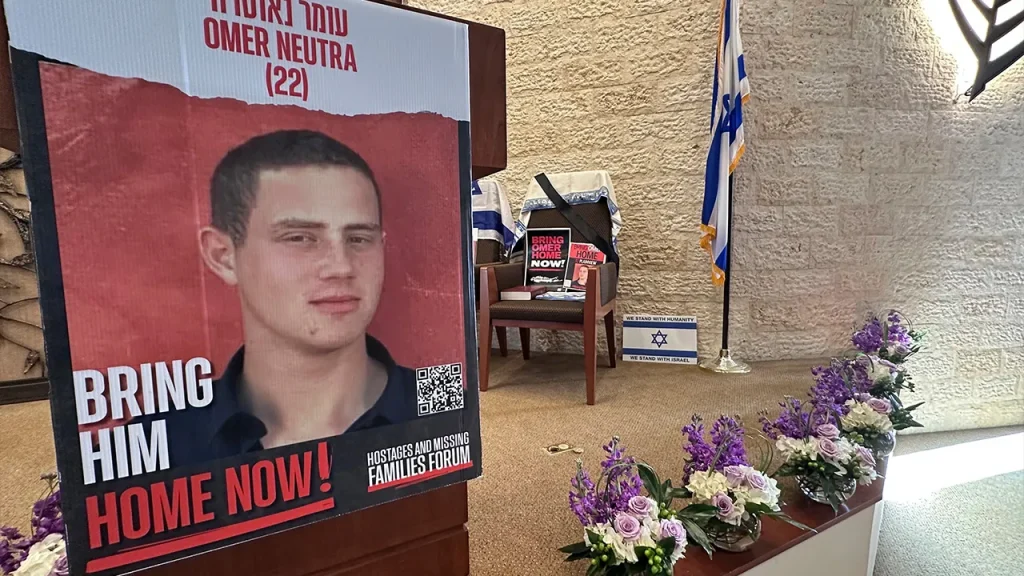 American Hostage Omer Neutra’s Body Returned by Hamas, Trump Confirms