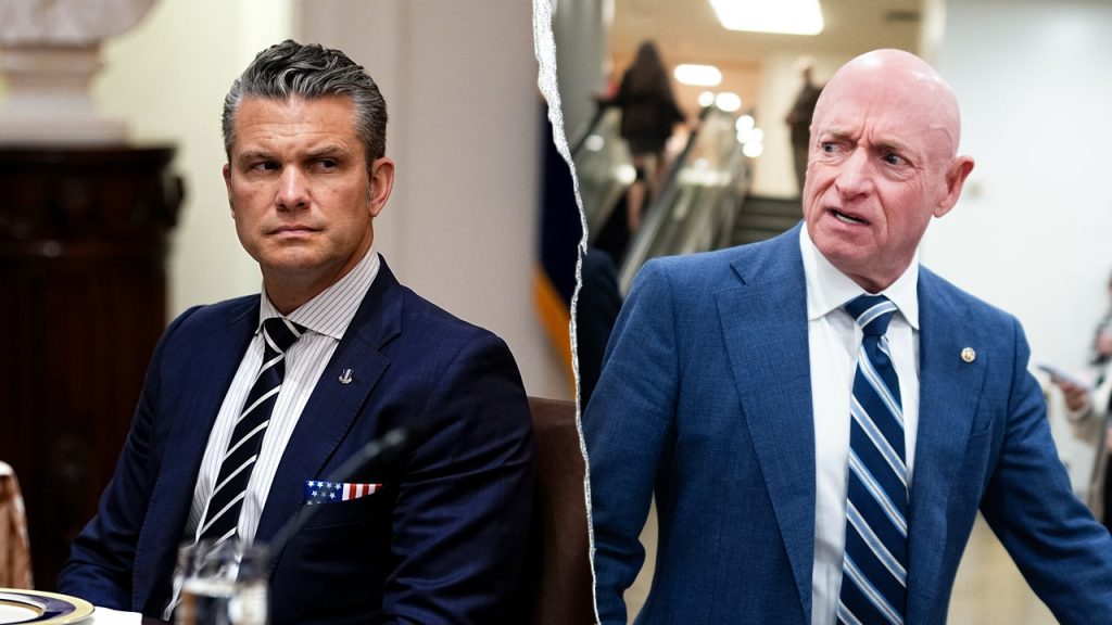 Fox’s Hegseth Requests Briefing on Sen. Kelly’s Viral ‘Don’t Give Up the Ship’ Video
