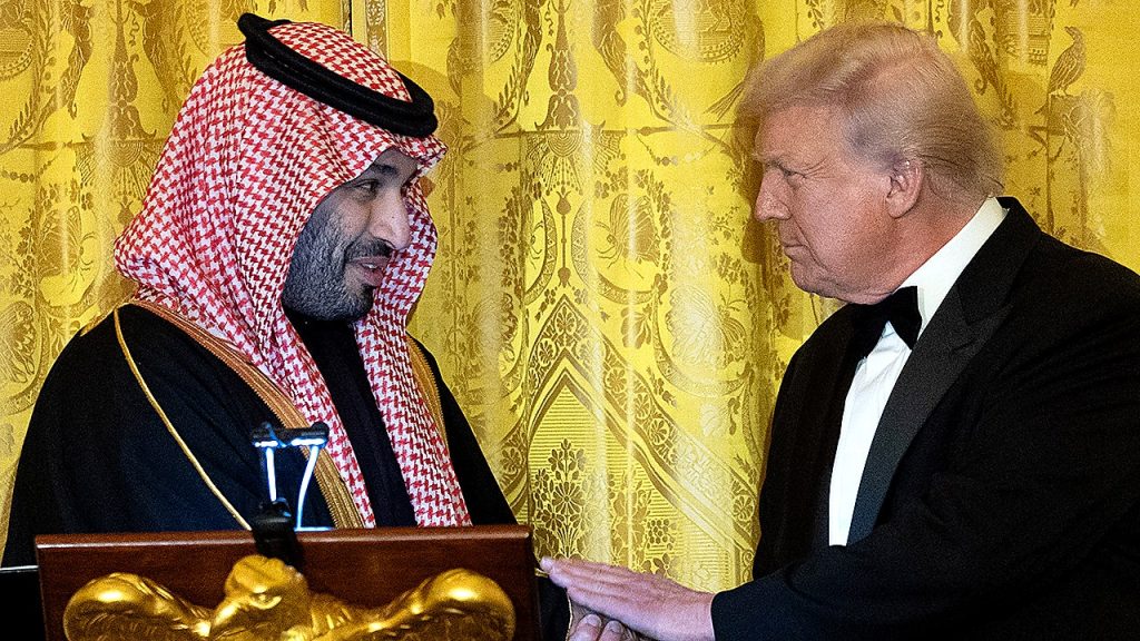 Trump Designates Saudi Arabia as Major Non-NATO Ally During Crown Prince’s White House Visit