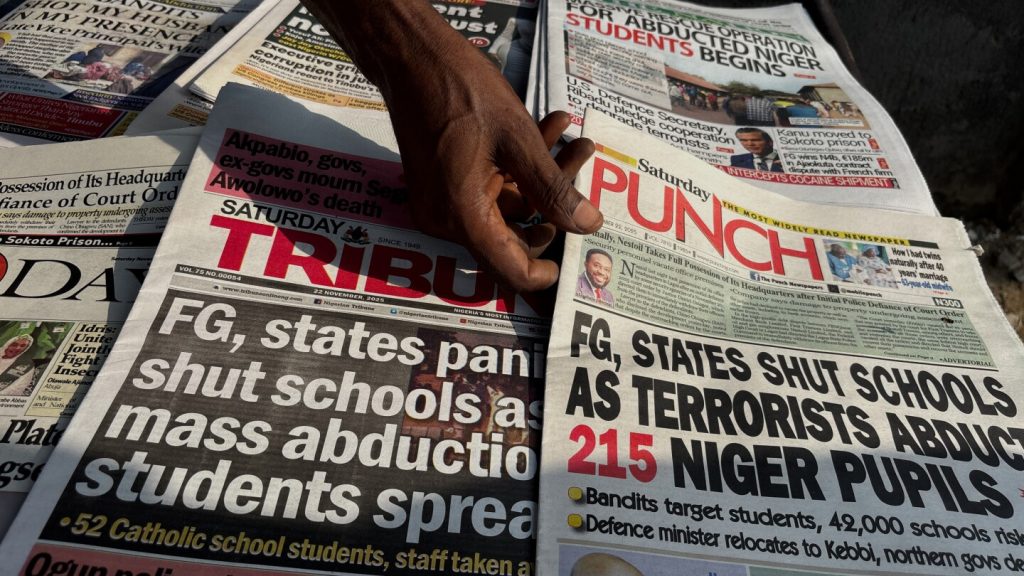 Number of children abducted in Nigerian school attack raised to more than 300