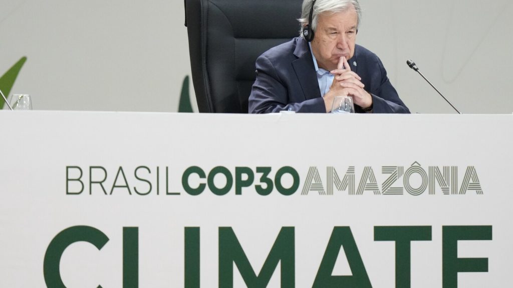 At UN climate summit, world leaders say time is running short to stop the worst effects of warming