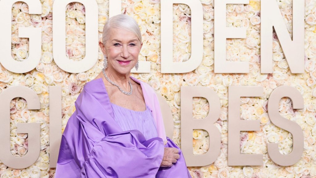 Helen Mirren will receive the Golden Globes’ Cecil B. DeMille award