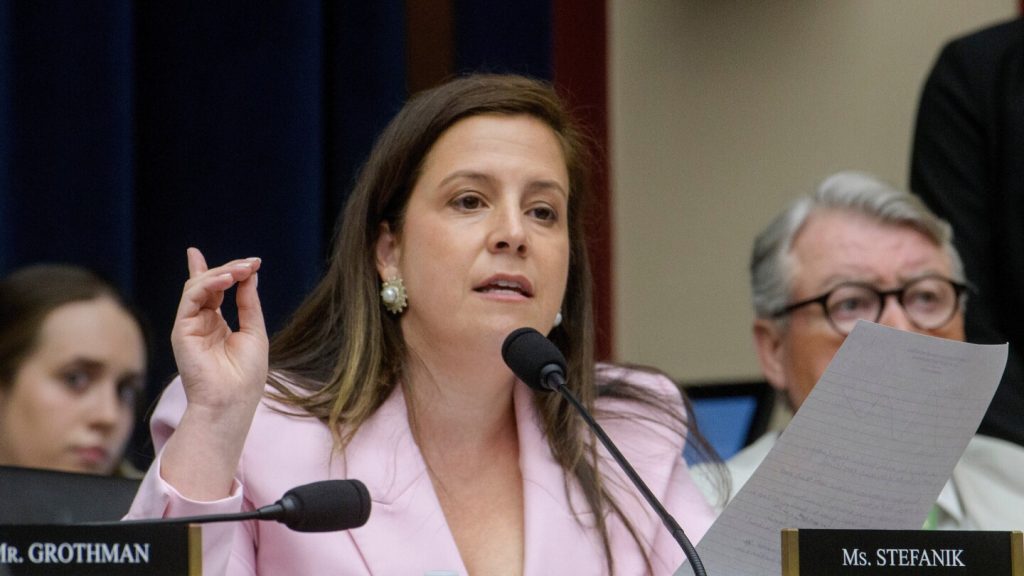 Republican US Rep. Elise Stefanik is running for governor of New York