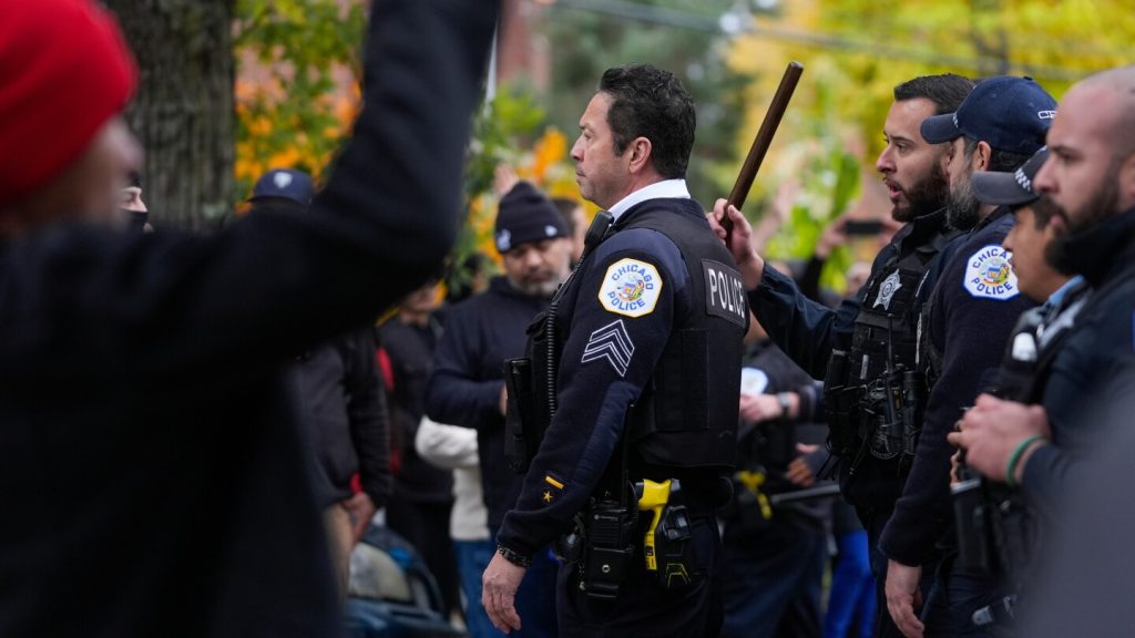 Chicago police respond to report of shots fired at federal agents amid immigration operations
