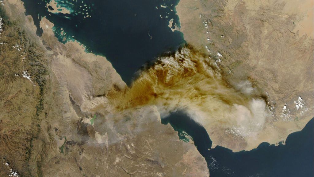 Eruption of long-dormant Ethiopian volcano subsides