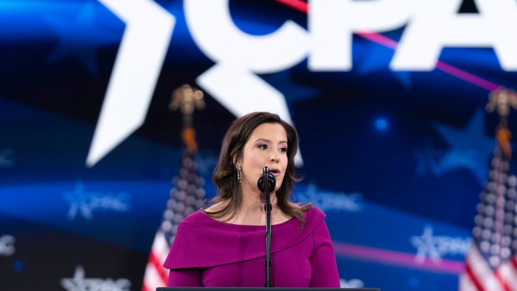 Republican Rep Elise Stefanik to announce run for New York governor