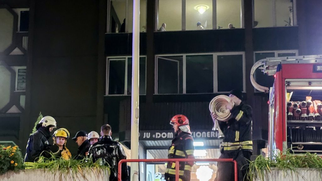 Bosnia official puts death toll in retirement home fire at 11, with over 30 injured