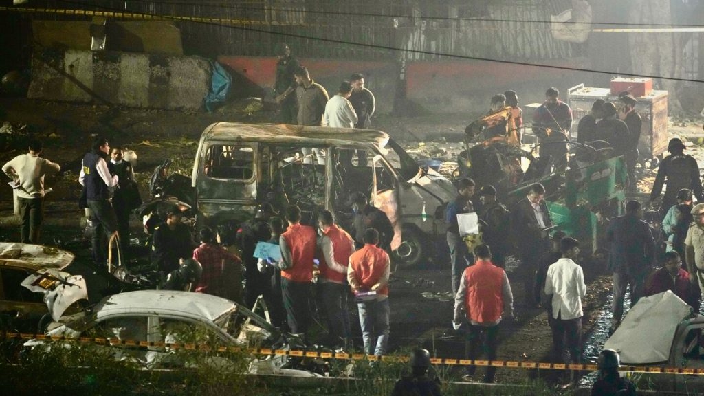 Car blast near New Delhi’s historic Red Fort kills at least 8 people, India’s police say