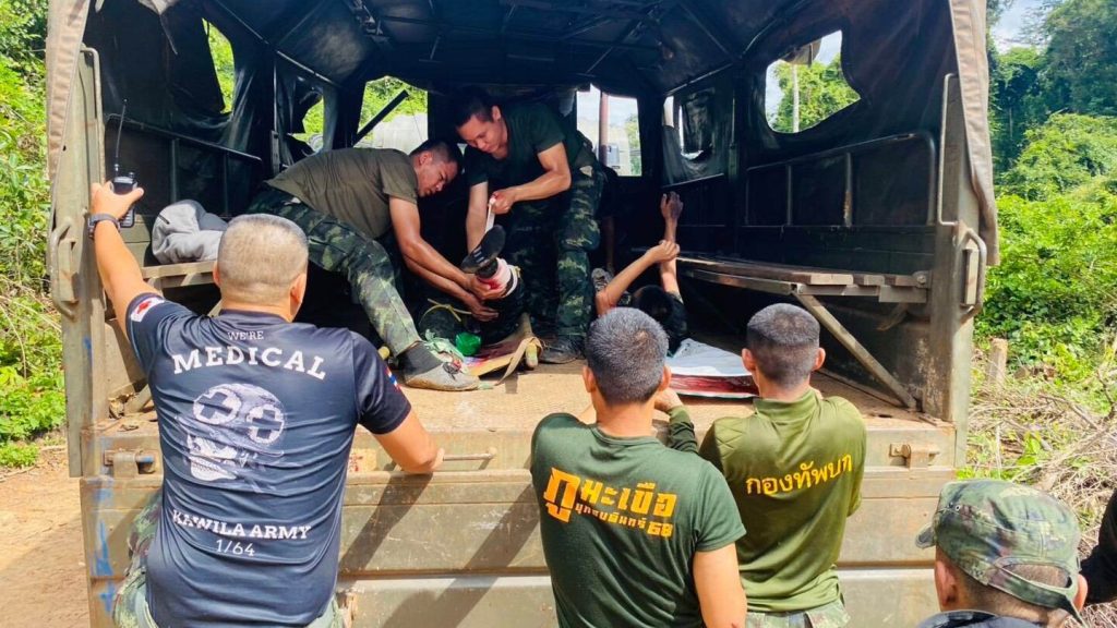 Thailand threatens to suspend truce with Cambodia after a land mine injures troops