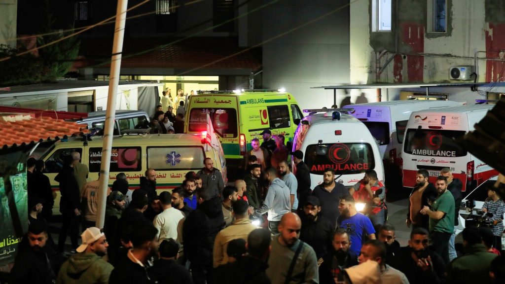 Israeli airstrike on a Palestinian refugee camp in Lebanon kills 13 people, Lebanese ministry says
