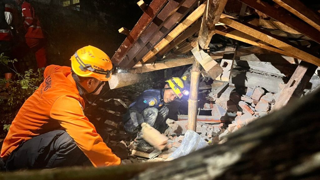 Landslides in Indonesia’s Java island leave 3 dead and 20 missing