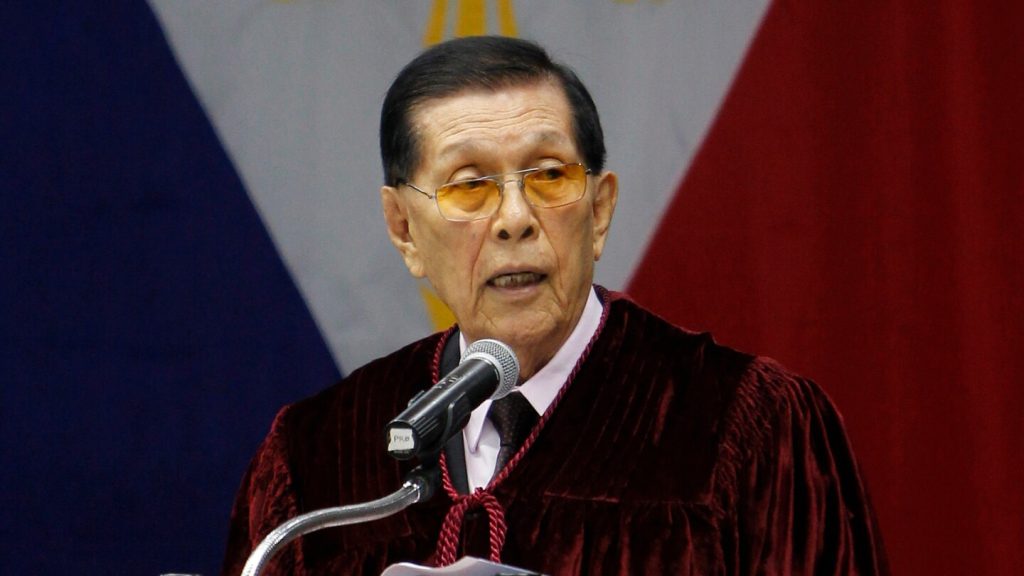 Juan Ponce Enrile, architect of Philippine martial law era who helped oust Marcos, dies at 101