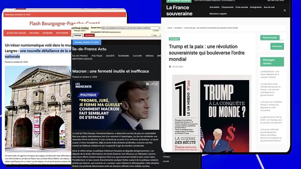 Russian Propaganda Strategy Targets Local French Media Through Imitation