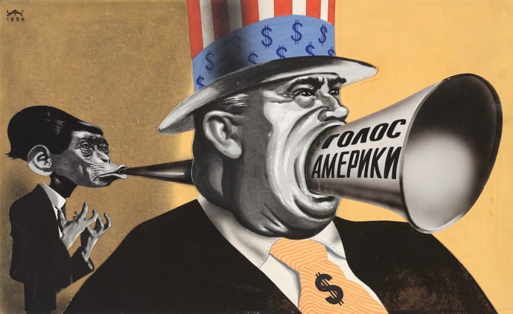 Soviet Propagandist Alexandr Zhitomirsky’s Photomontages Against Nazi Germany and America