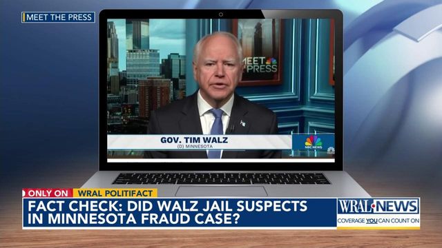 Fact check: Did Minnesota’s Walz jail suspects in ‘Feeding Our Future’ fraud case?