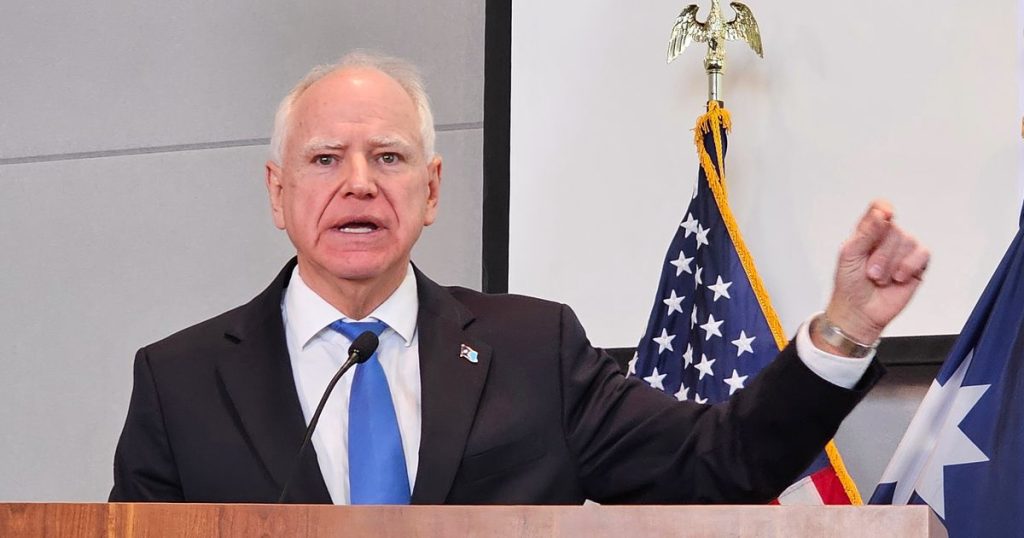 Minnesota Governor Walz’s Role in ‘Feeding Our Future’ Fraud Case Questioned